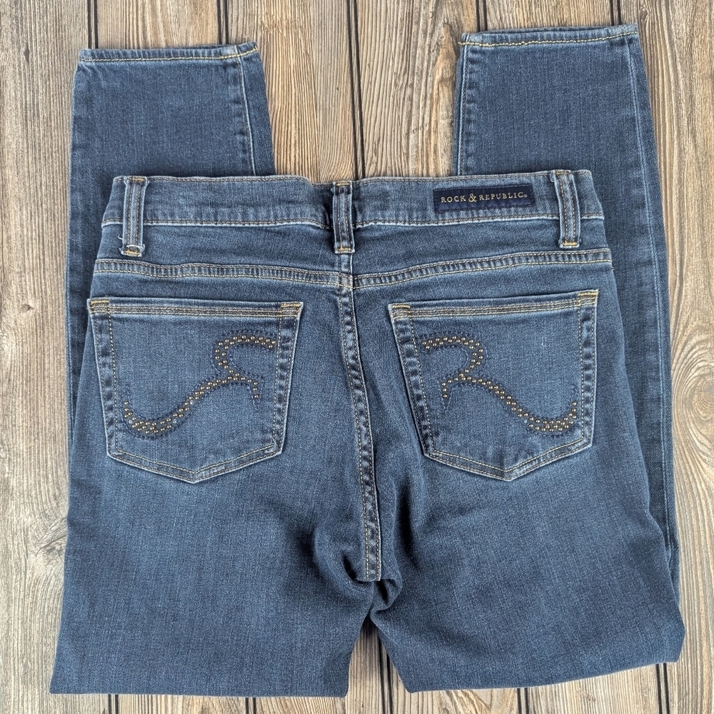 Rock And Republic Kashmiere Crop Size 8 Jeans